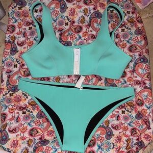 Mint Green Bikini Set Hoaka